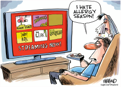 ALLERGY SEASON by Dave Whamond