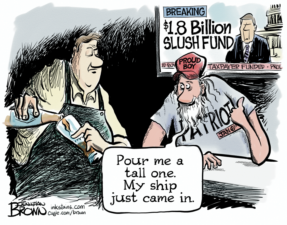 $1.8B DOJ Slush Fund For Insurrectionists