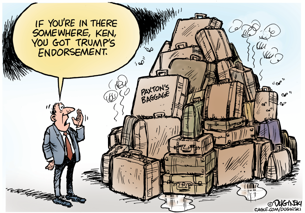 Trump endorsement leaves Paxton buried under scandal baggage in Texas runoff