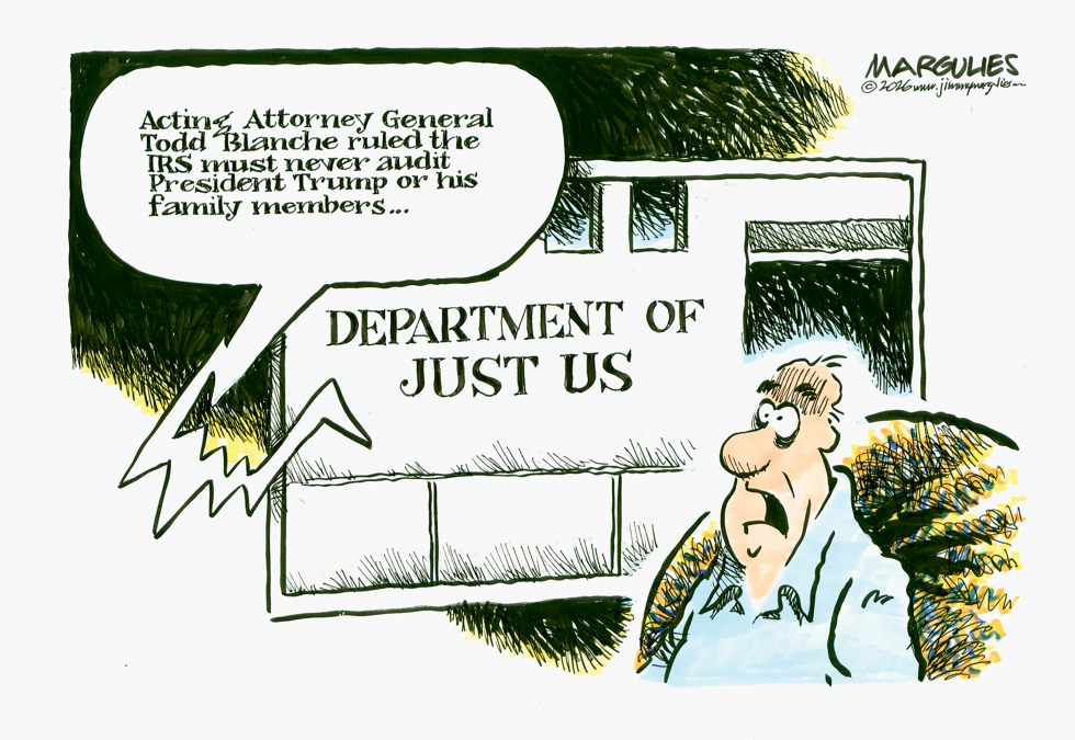 Trump exempt from IRS audits
