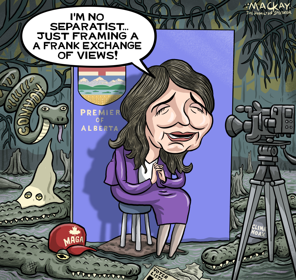 Danielle Smith claims she's not a separatist