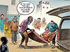 GOODBYE HANTAVIRUS, HELLO AGAIN EBOLA by Patrick Chappatte