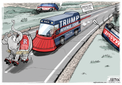 TRUMP REVENGE TOUR IMPERILS REPUBLICAN CHANCES by R.J. Matson
