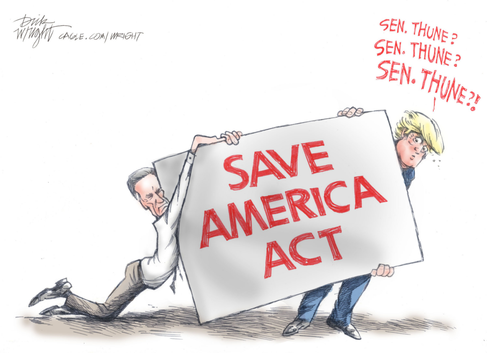 Sen. Thune and Save America Act