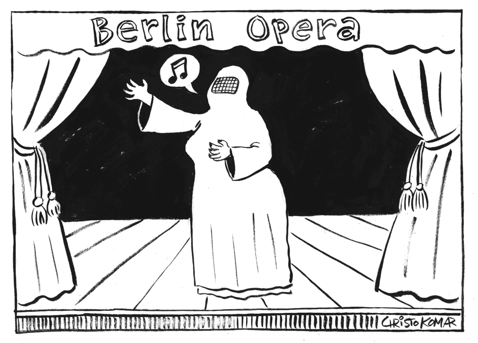 Berlin Opera - B&W