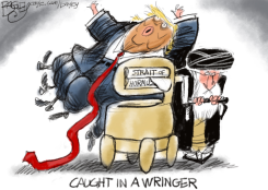 TRUMP GULF OF HORMUZ by Pat Bagley