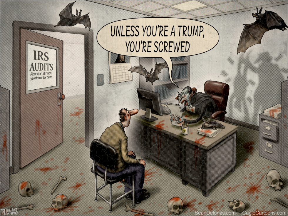 Trumps receive Tax Immunity