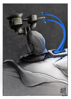 DIGITAL INSOMNIA by Angel Boligan