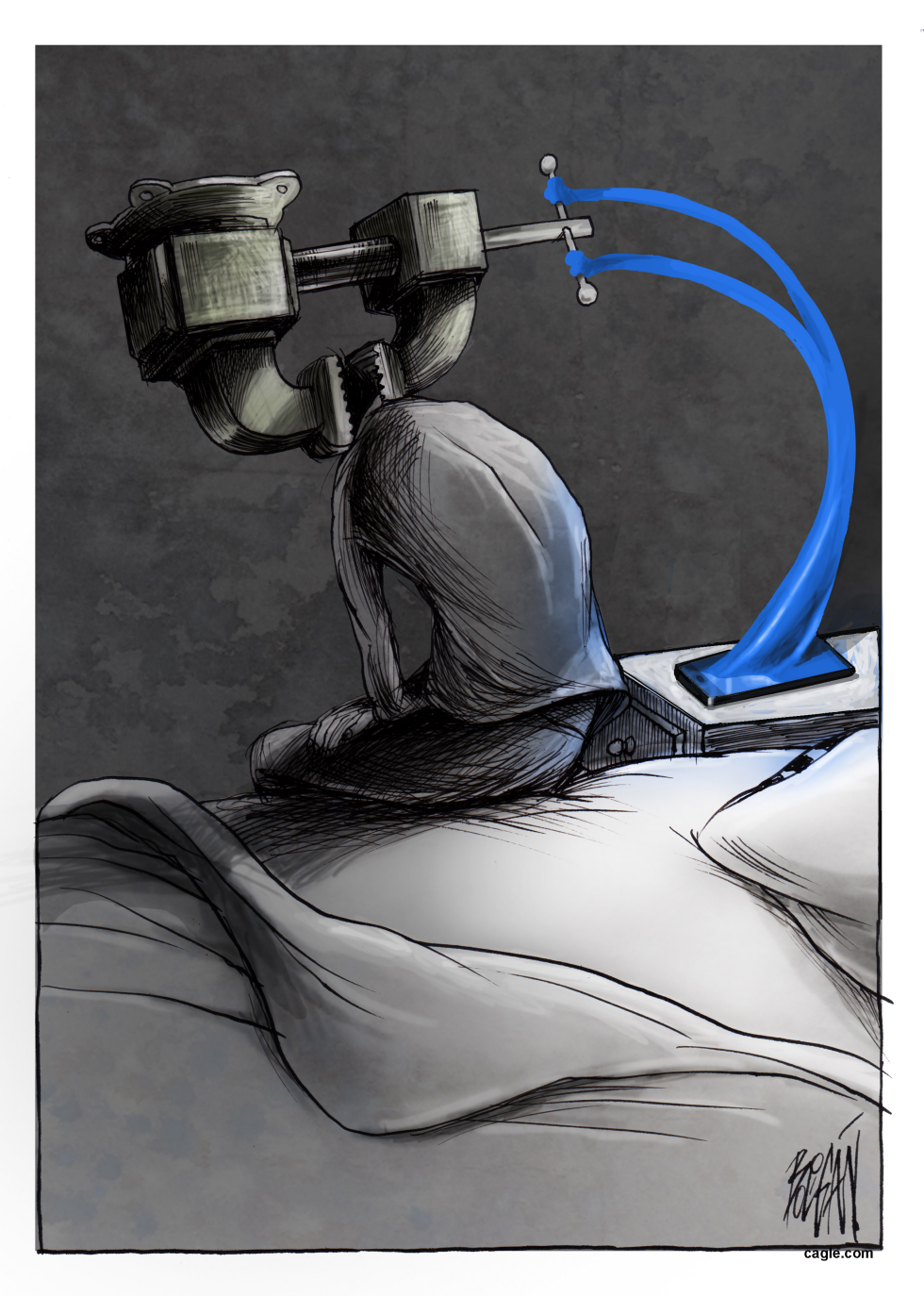 Digital insomnia