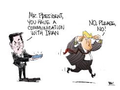 IRAN IS A HEADACHE by Becs