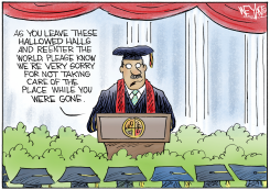 GRADUATION APOLOGIES by Christopher Weyant