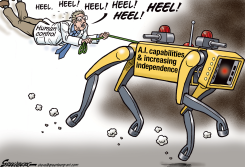 A.I. CAPABILITIES GETTING BEYONG HUMAN CONTROL by Steve Greenberg