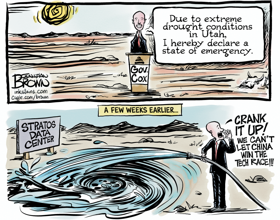 Utah Governor Declares Drought Emergency Weeks After Boosting Data Center Water Use