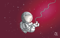 SPACE EXPLORATION 70TH ANNIVERSARY SPACE by Plop and KanKr