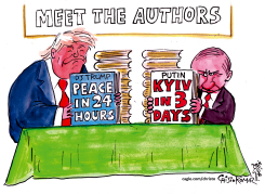 TRUMP&PUTIN'S BOOKS by Christo Komarnitski