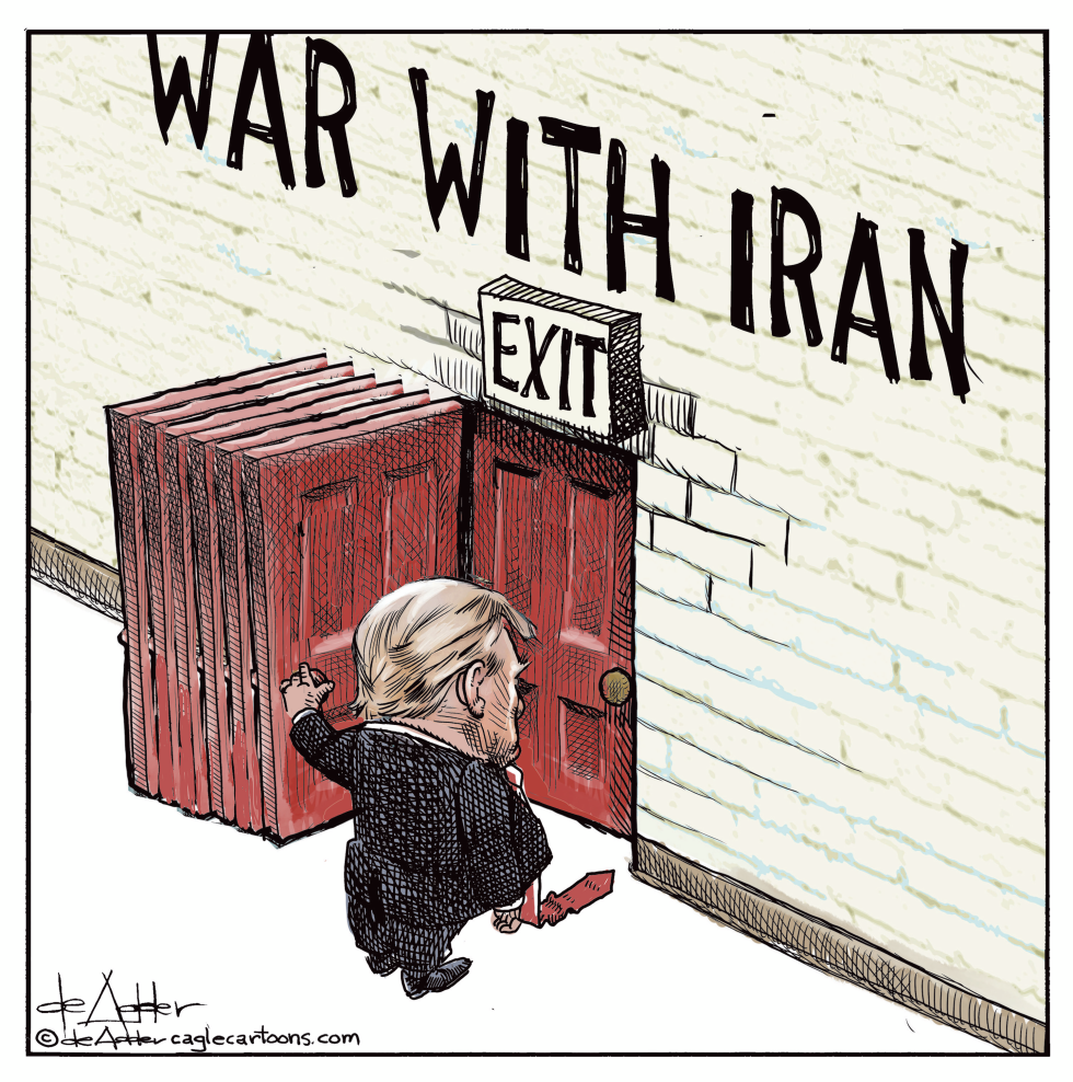 Trump looks for exit in Iran war