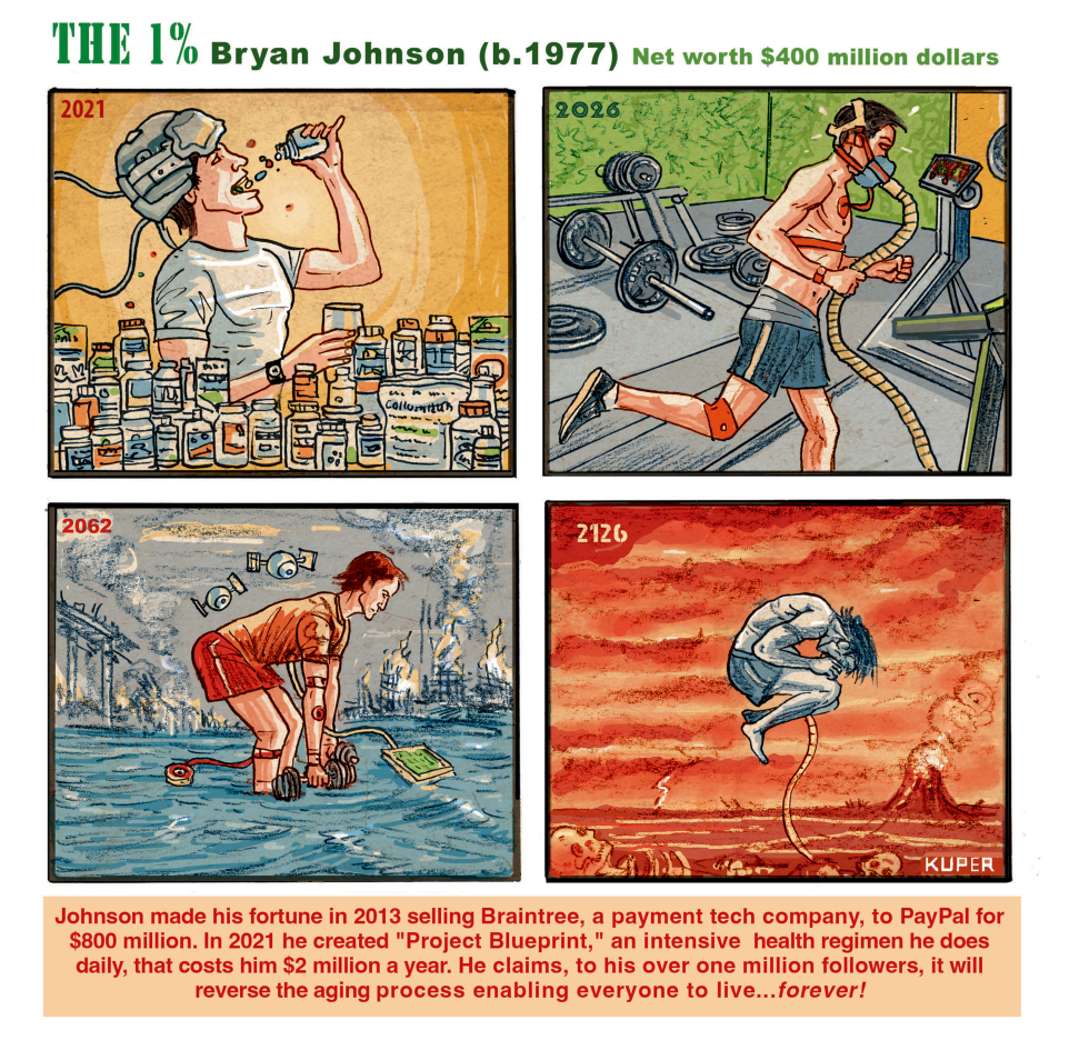 Bryan Johnson's "Never Die" Craze