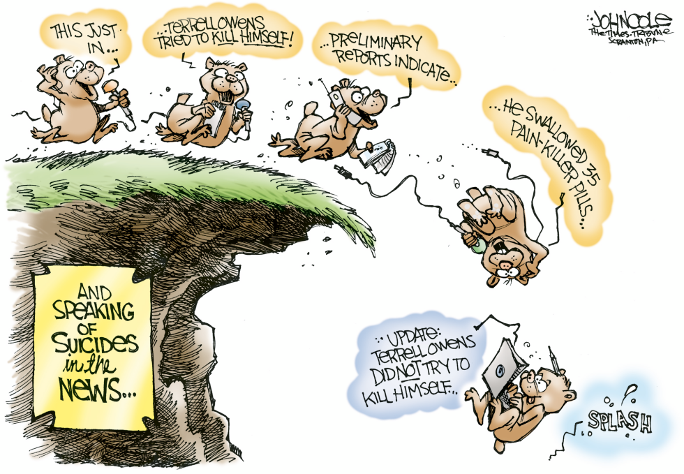 Media lemmings -- color