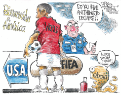 EBOLA AT THE WORLD CUP by John Darkow