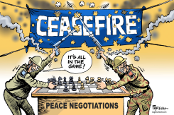 CEASEFIRE AND PEACE GAME by Paresh Nath