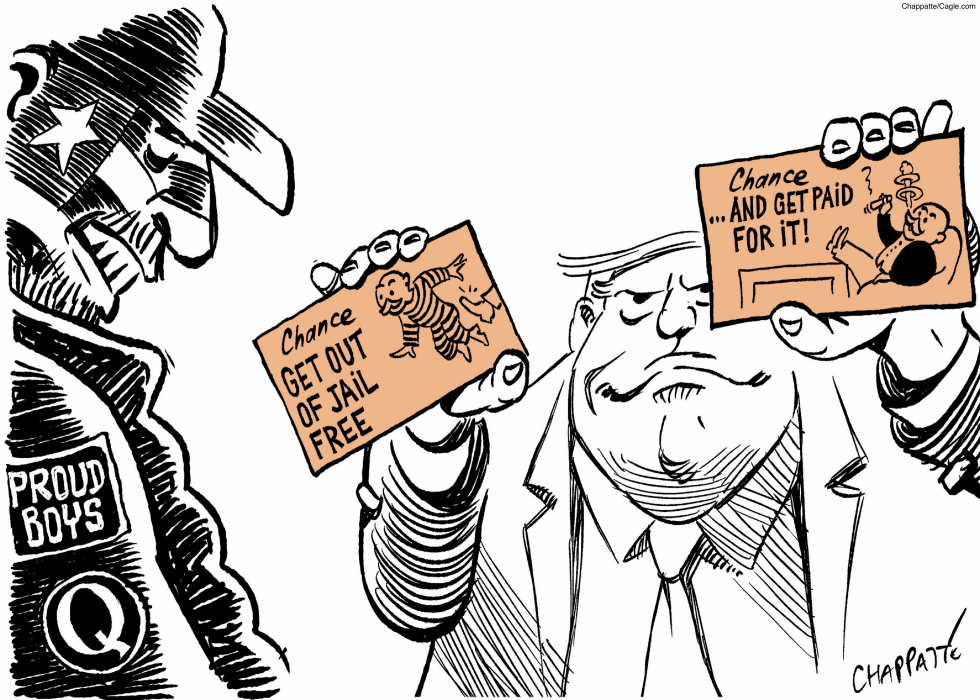 Reward for proud rioters