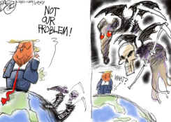 THE COMING PANDEMICS by Pat Bagley