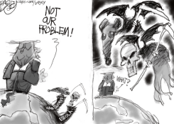 THE COMING PANDEMIC  by Pat Bagley