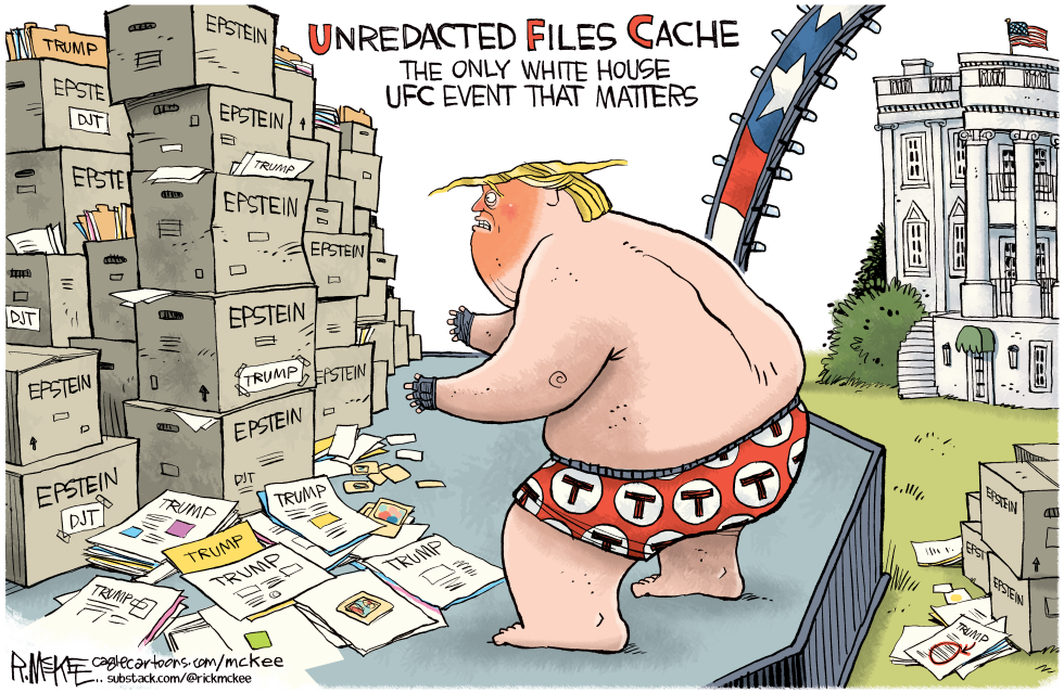 Trump UFC Epstein Event