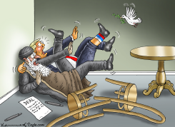PEACE DOVE TERROR by Marian Kamensky