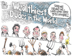 WEALTH DISPARITY by John Darkow