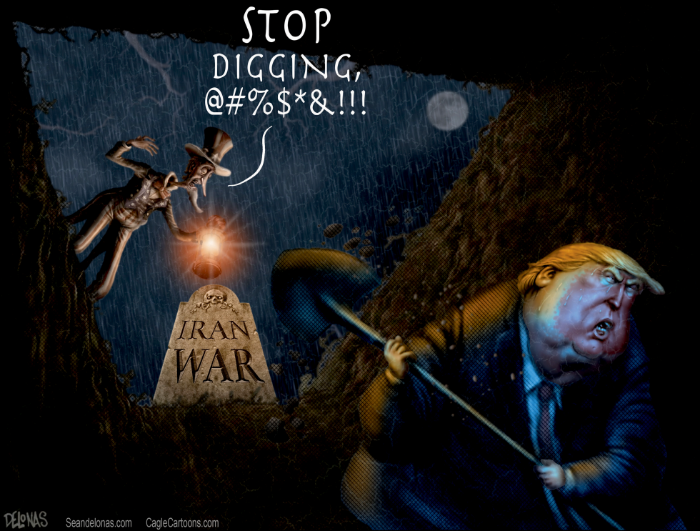 Stop Digging Trump