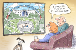I PREFER THE OLD ROSE GARDEN by Ed Wexler