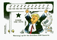 TRUMP AND FREEDOM 250 CONCERTS by Jimmy Margulies