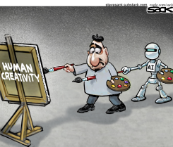 AI AND THE DEATH OF HUMAN CREATIVITY by Steve Sack