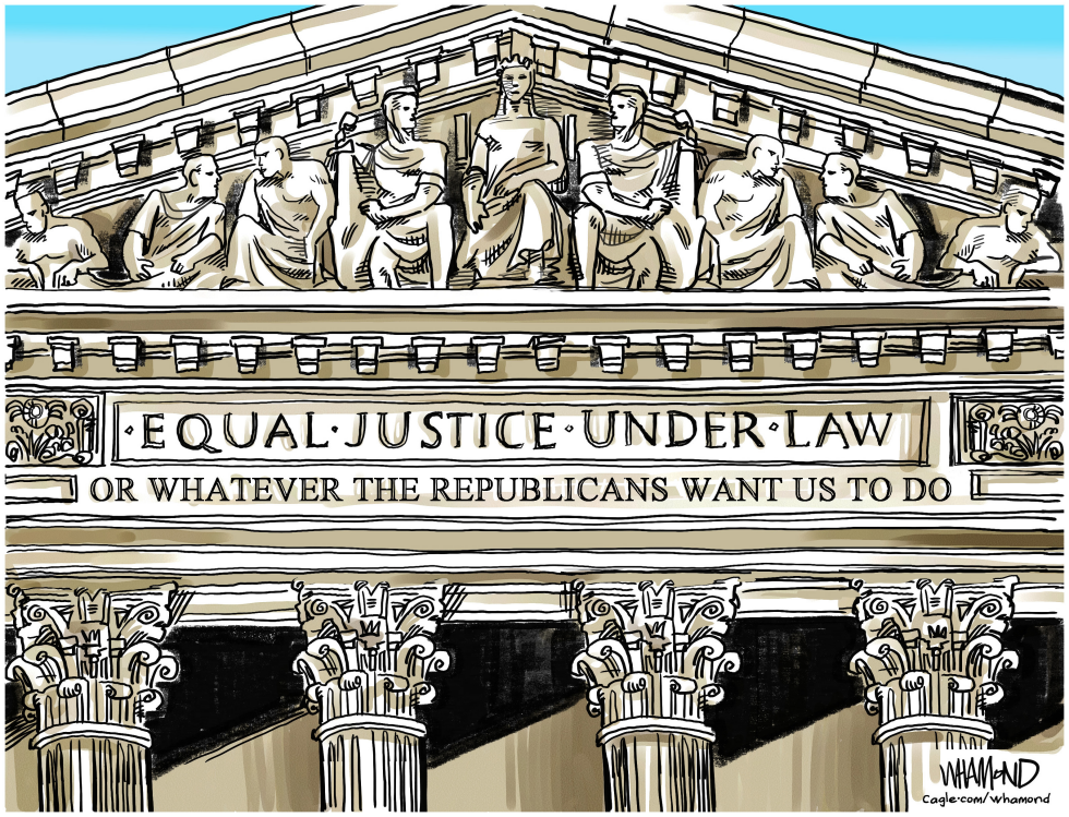 Supreme Court Frieze Now Reads Whatever Republicans Want