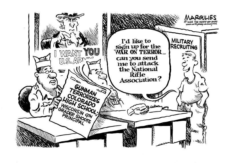 Id like to sign up for the WAR ON TERROR