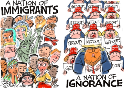 IMMIGRATION DIVIDE by Pat Bagley