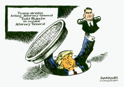 TODD BLANCHE ATTORNEY GENERAL by Jimmy Margulies