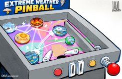 EXTREME WEATHER PINBALL by Luojie