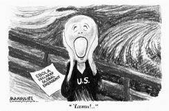 U.S. REACTION TO EBOLA by Jimmy Margulies