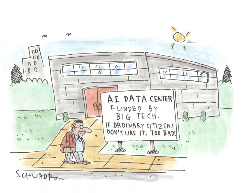 Big Tech AI Data Center Shuts Down Citizen Complaints