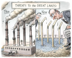 DATA CENTERS by Adam Zyglis