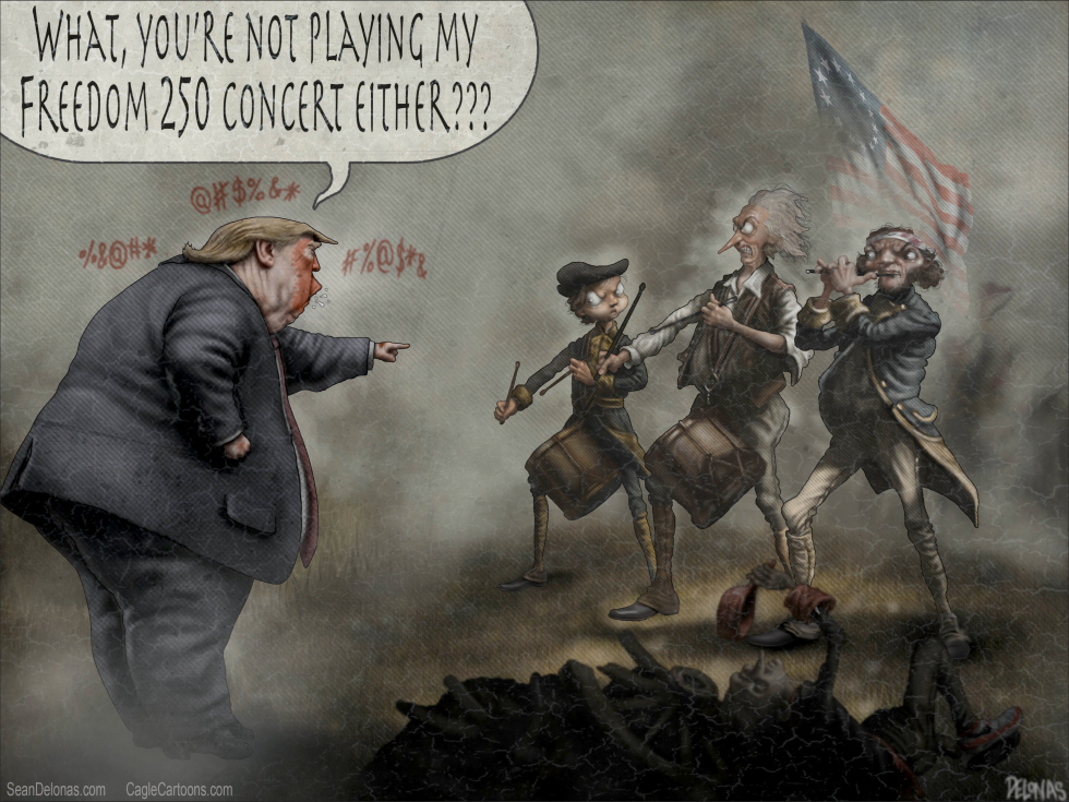 Trump's Spirit of 76 Concert, Archibald Willard