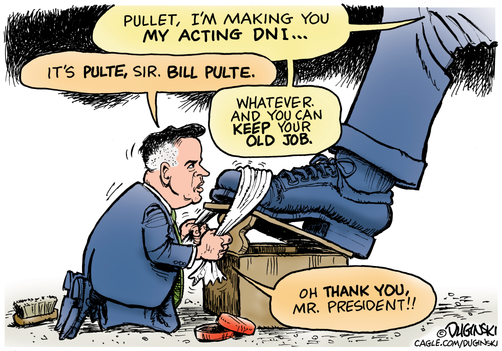Bill Pulte shows his qualifications for DNI