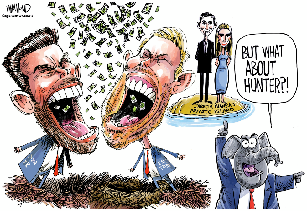 Trump family grift