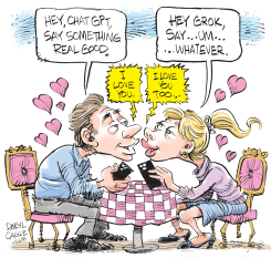 AI LOVE by Daryl Cagle