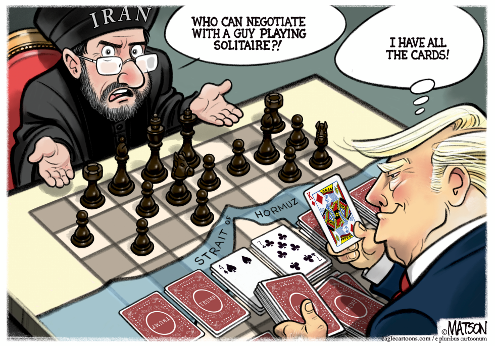 Trump Claims Card Advantage in Iran Negotiations