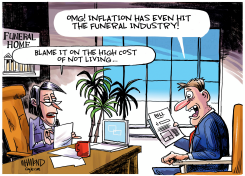 COST OF LIVING by Dave Whamond