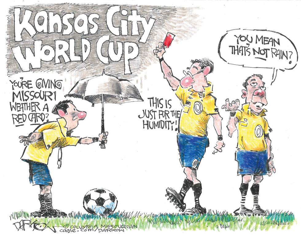 Referees Hand Missouri Humidity a Red Card at Kansas City World Cup
