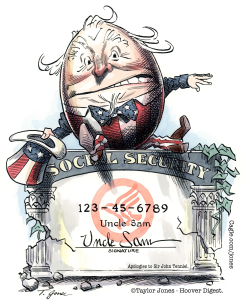 HUMPTY-DUMPTY SOCIAL SECURITY by Taylor Jones
